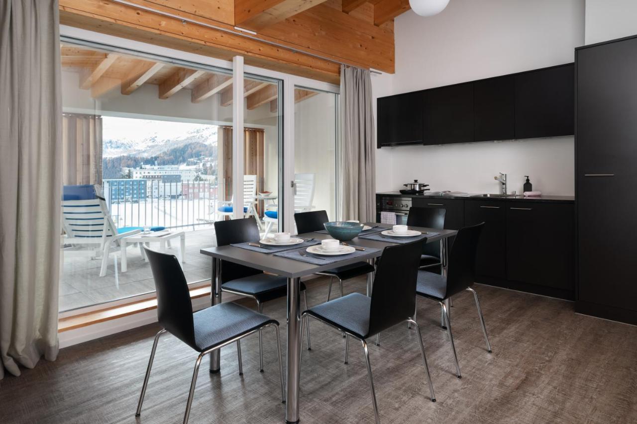 Appartamento Townhouse N26 Sankt Moritz Esterno foto
